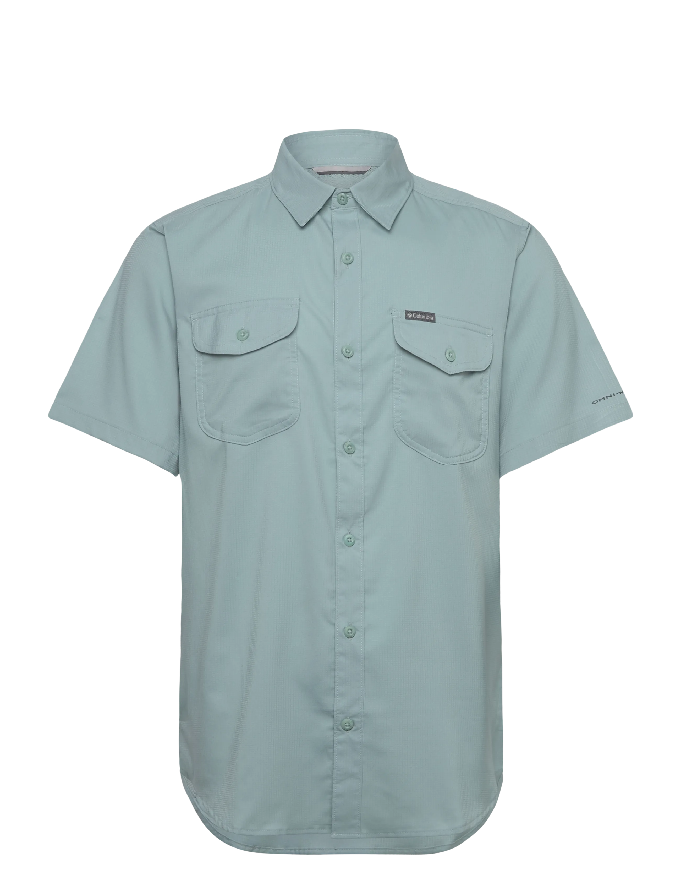 Columbia Sportswear Utilizer II Solid Short Sleeve Shirt - Columbia Sportswear - CRUSHED BLUE / blue