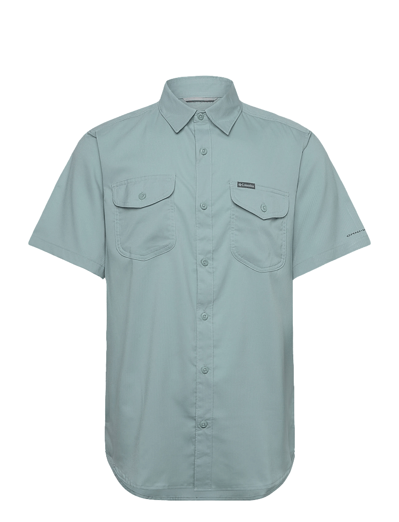 Columbia Sportswear - Utilizer II Solid Short Sleeve Shirt - toppe & t-shirts - crushed blue - 0