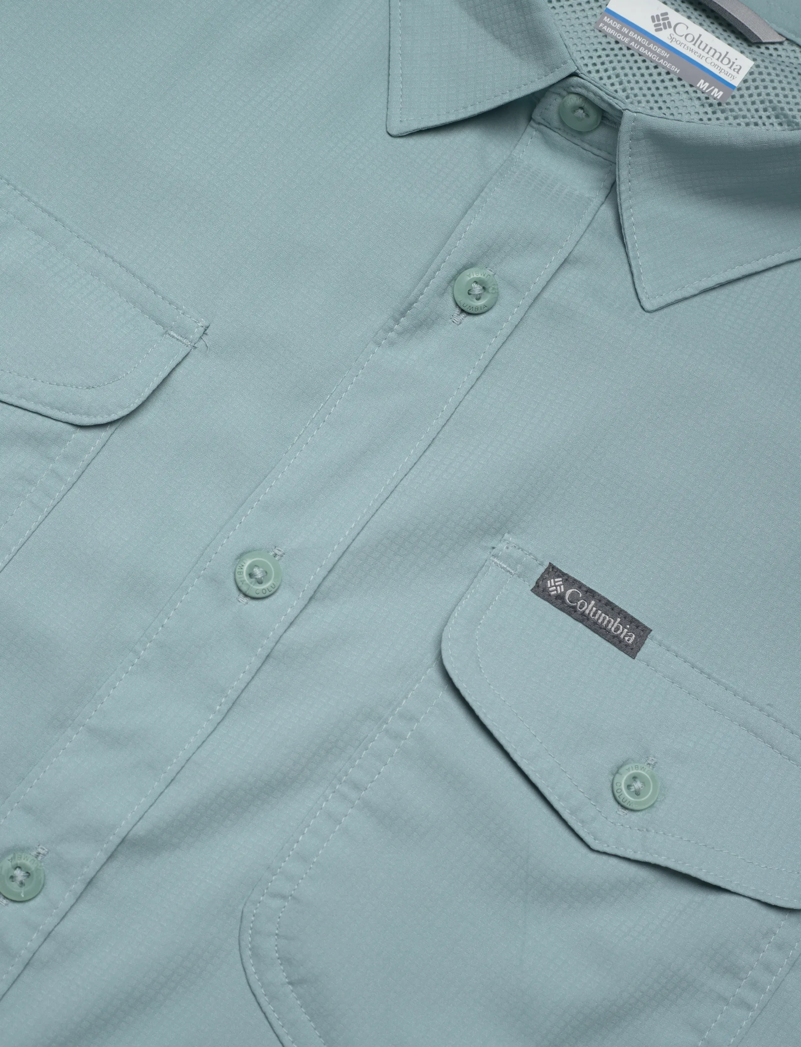Columbia Sportswear - Utilizer II Solid Short Sleeve Shirt - oberteile & t-shirts - crushed blue - 3