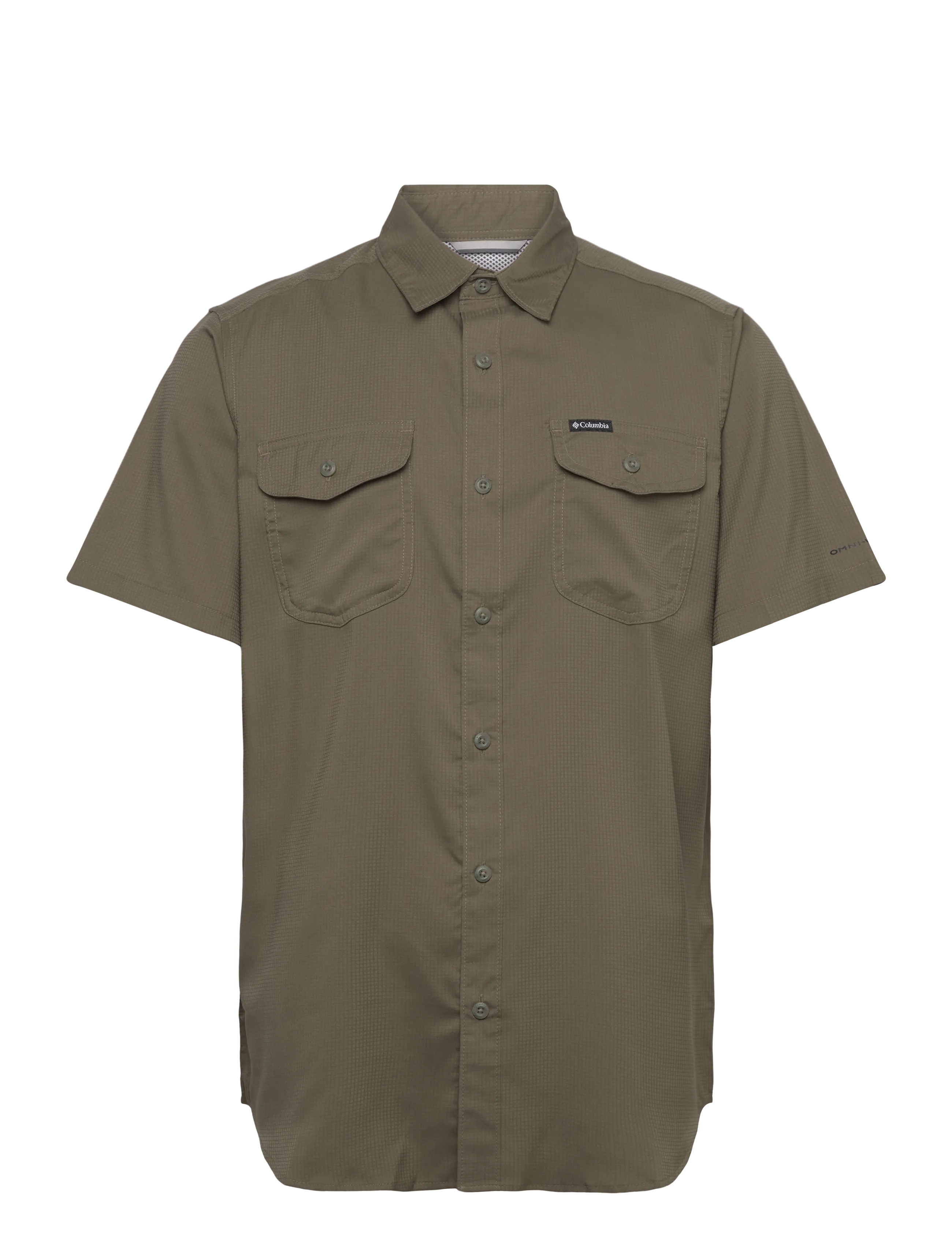 Columbia Sportswear Utilizer II Solid Short Sleeve Shirt - Columbia Sportswear - STONE GREEN / green