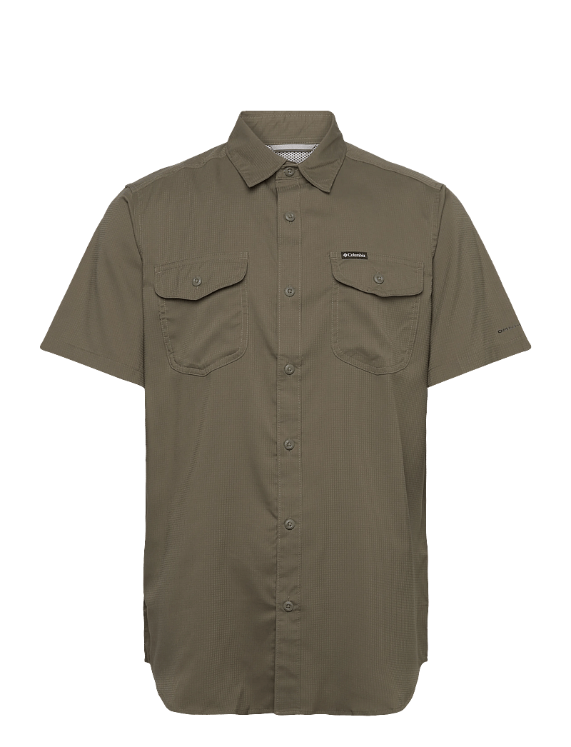 Columbia Sportswear - Utilizer II Solid Short Sleeve Shirt - toppe & t-shirts - stone green - 0