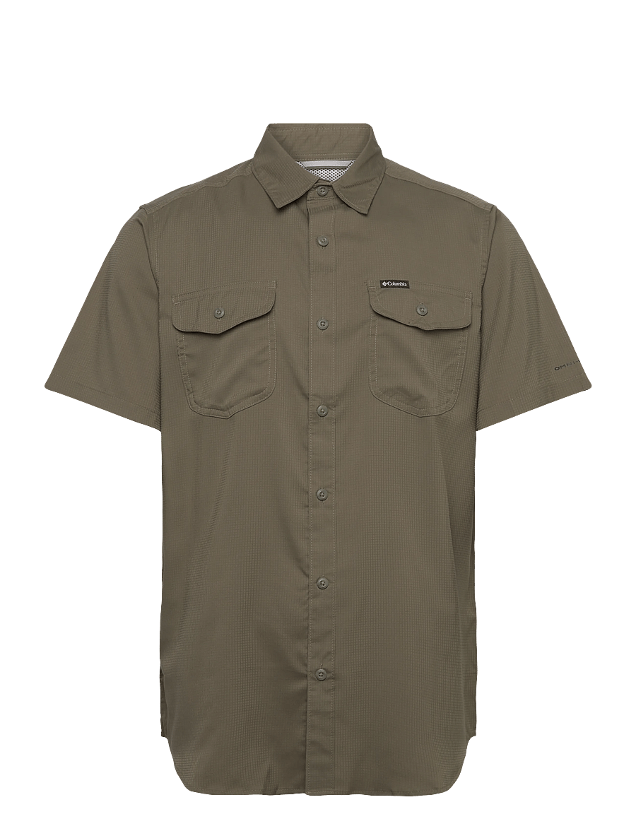 Columbia Sportswear - Utilizer II Solid Short Sleeve Shirt - oberteile & t-shirts - stone green - 0
