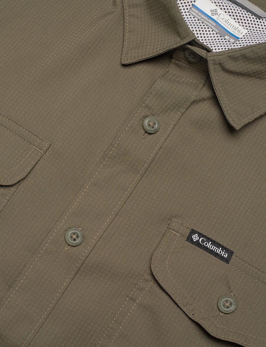 Columbia Sportswear - Utilizer II Solid Short Sleeve Shirt - oberteile & t-shirts - stone green - 3