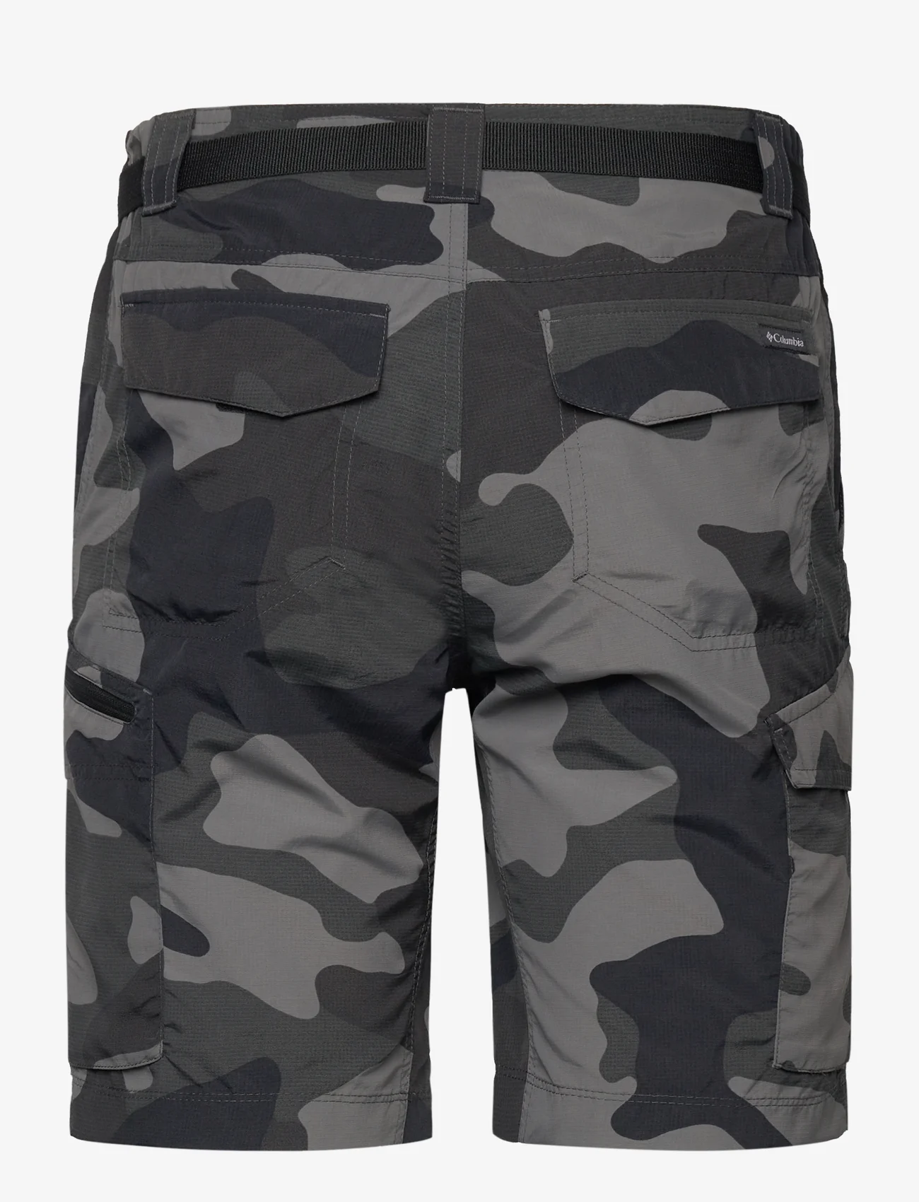 Columbia Sportswear - Silver Ridge Printed Cargo Short - outdoor shorts - black mod camo - 1