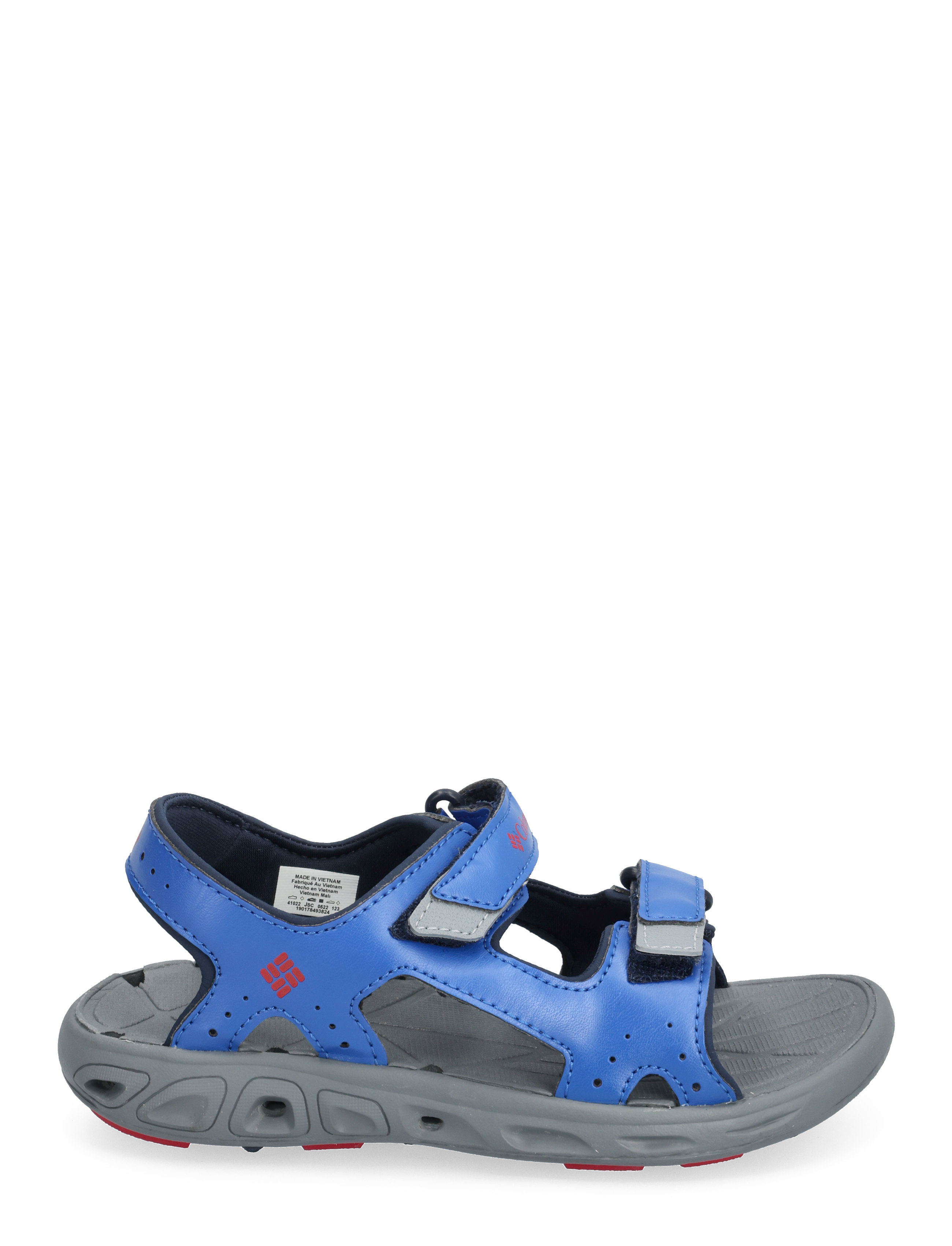 Columbia Sportswear - YOUTH TECHSUN VENT - schoenen - stormy blue, mountain red - 1