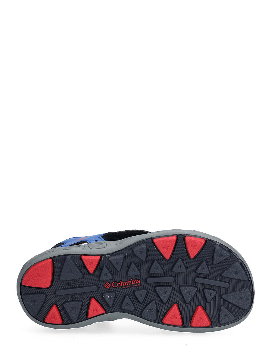 Columbia Sportswear - YOUTH TECHSUN VENT - schoenen - stormy blue, mountain red - 4