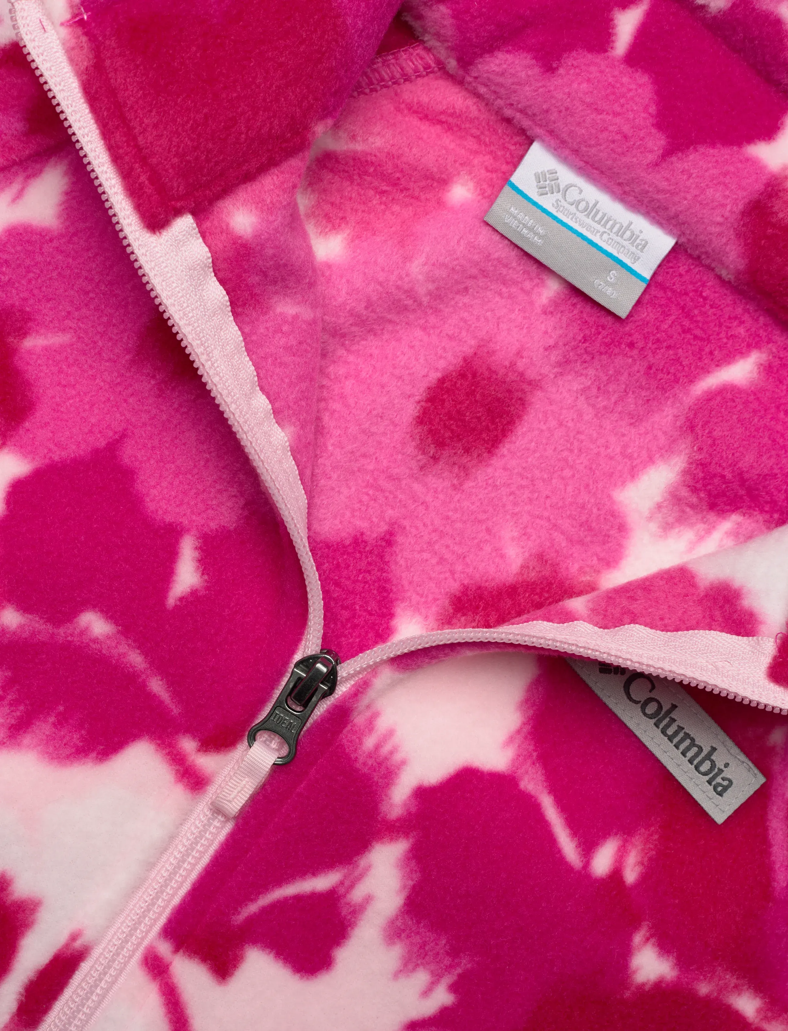 Columbia Sportswear - Benton Springs II Printed Fleece - vestes thermo-isolantes - pink ice ikatbloom - 2