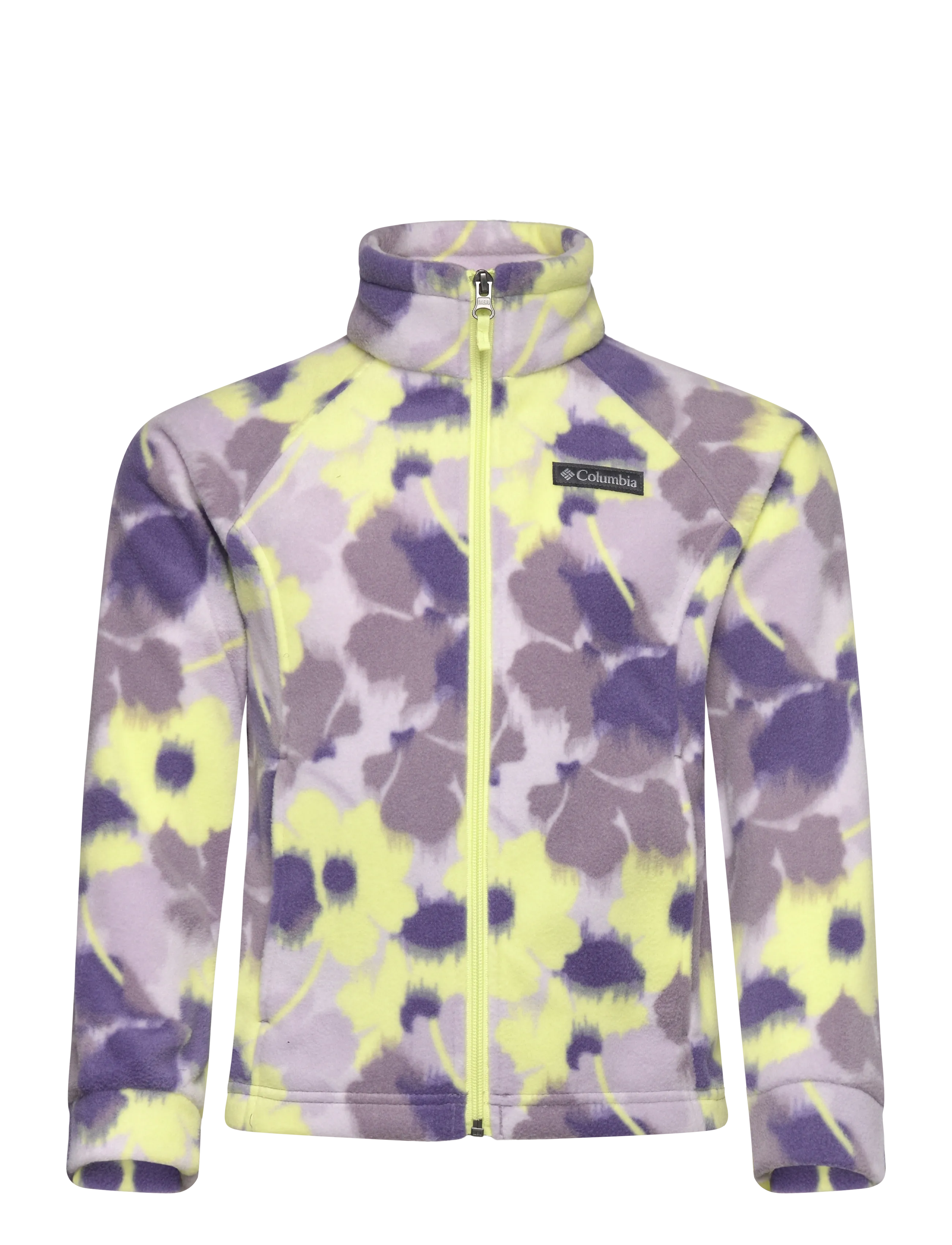 Columbia Sportswear Benton Springs II Printed Fleece - Fleece & Midlayer - SHALE PURPLE IKATBLOOM / multi
