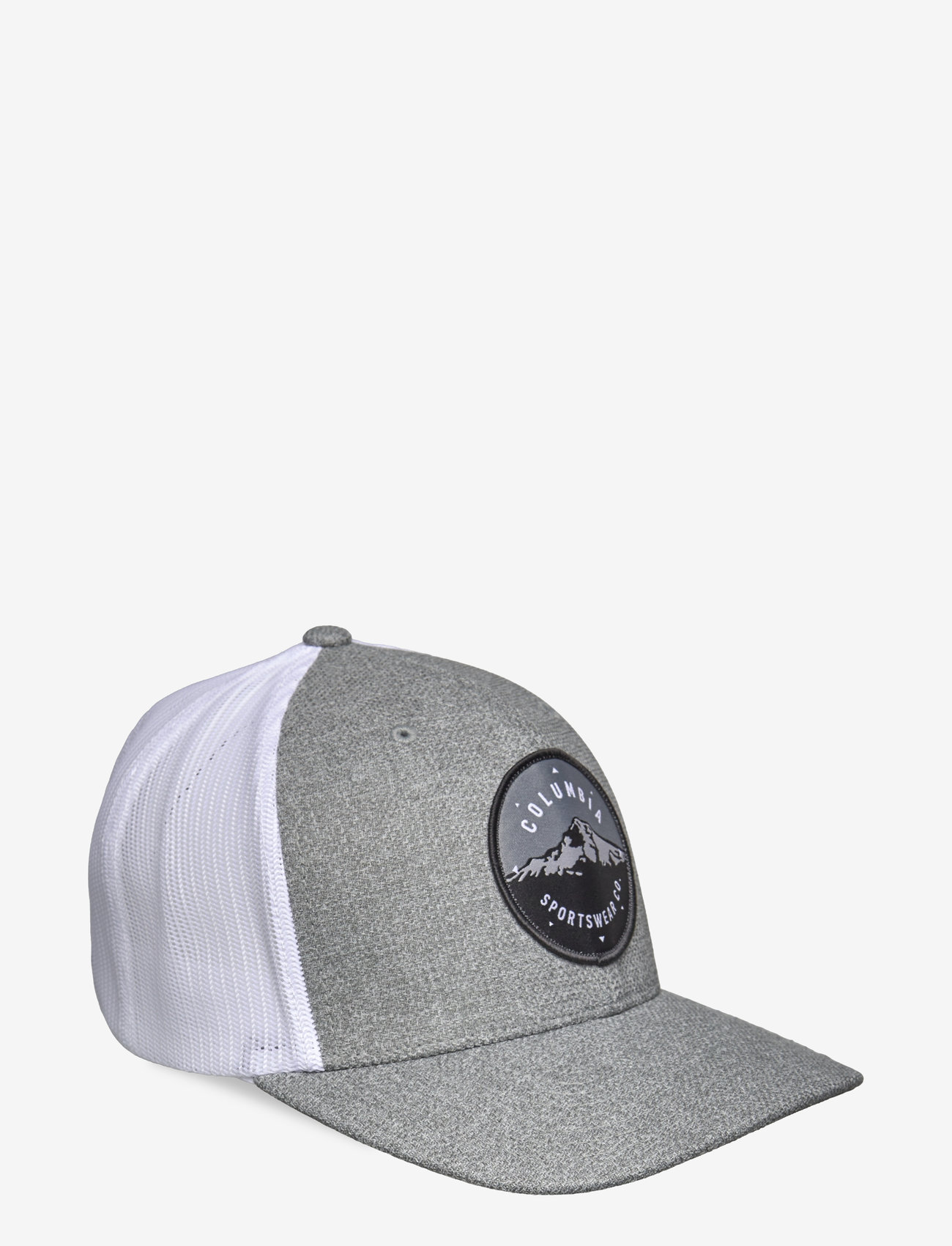 Columbia Sportswear - Columbia Mesh Snap Back - kepsar - columbia grey hthr mt hood circle patch - 0