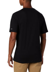 Columbia Sportswear - CSC Basic Logo Short Sleeve - zemākās cenas - black - 3