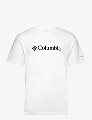 Columbia Sportswear - CSC Basic Logo Short Sleeve - alhaisimmat hinnat - white - 0