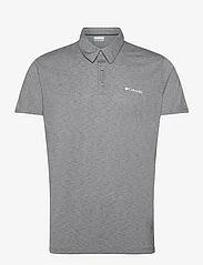 Columbia Sportswear - Triple Canyon Tech Polo - lyhythihaiset - columbia grey heather - 0