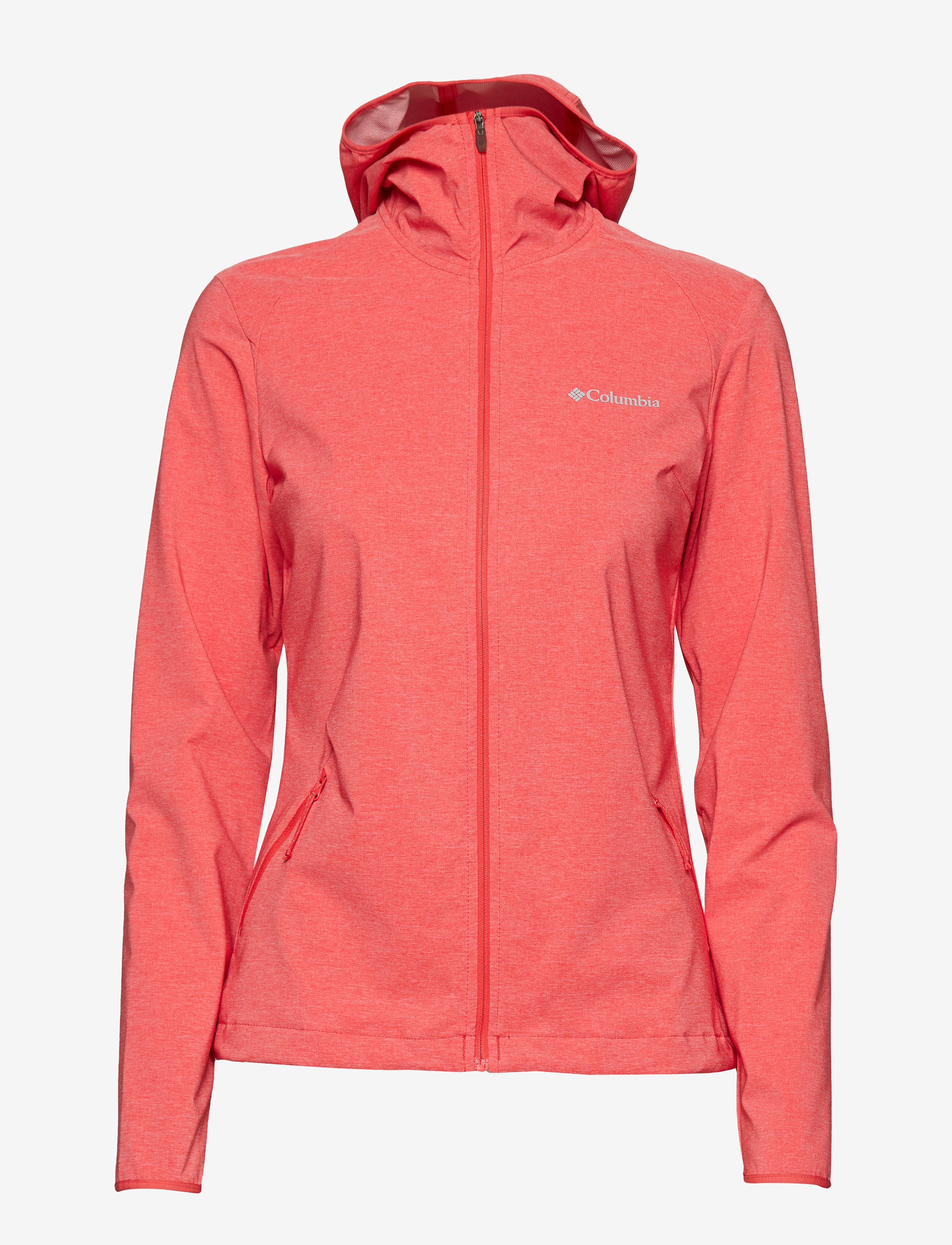 Columbia Sportswear - Heather Canyon Softshell Jacket - red coral heath - 1