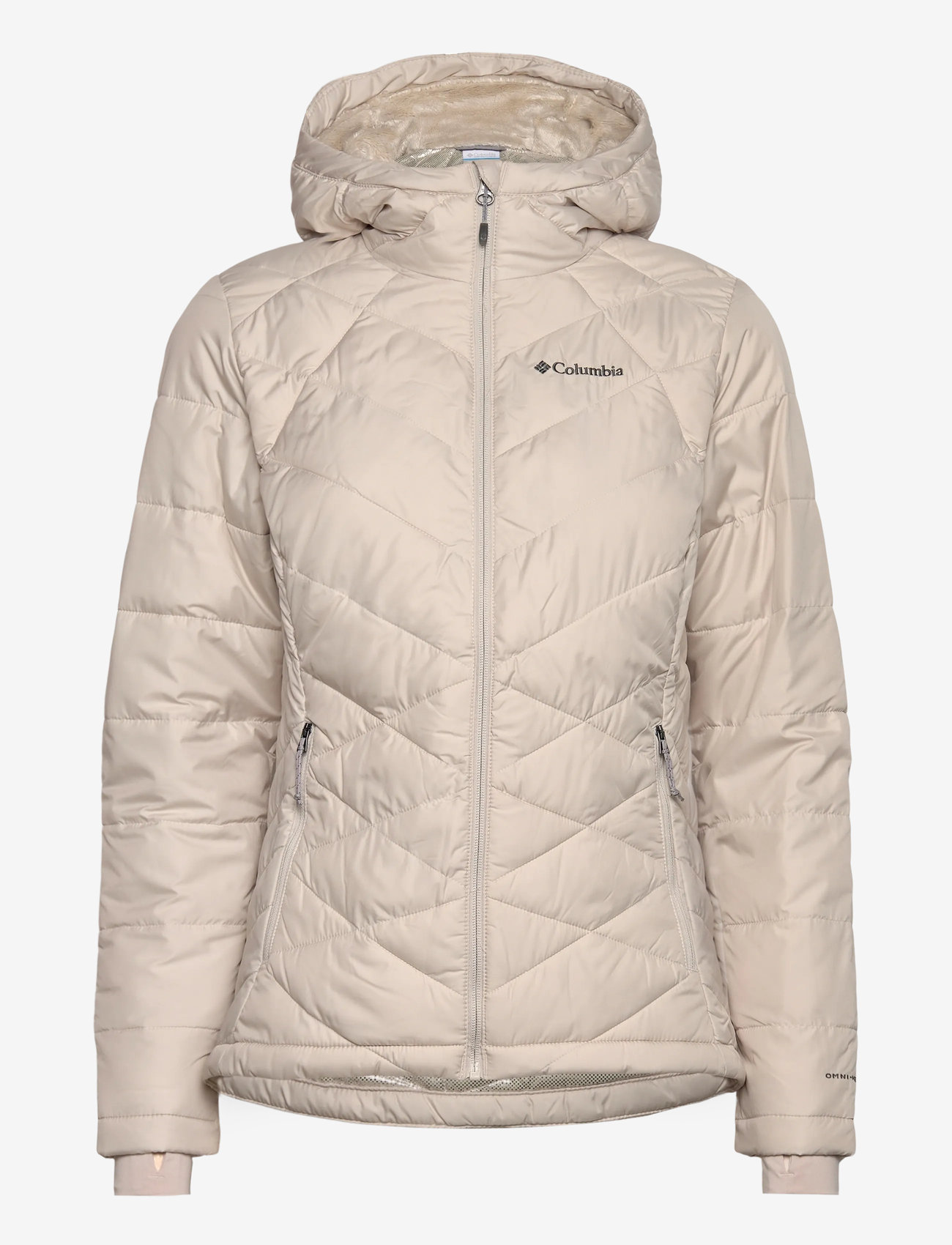 Columbia Sportswear - Heavenly Hooded Jacket - vinterjakker - dark stone - 0