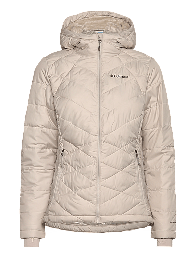 Columbia Sportswear Heavenly Hooded Jacket - Sulejoped - DARK STONE / beige