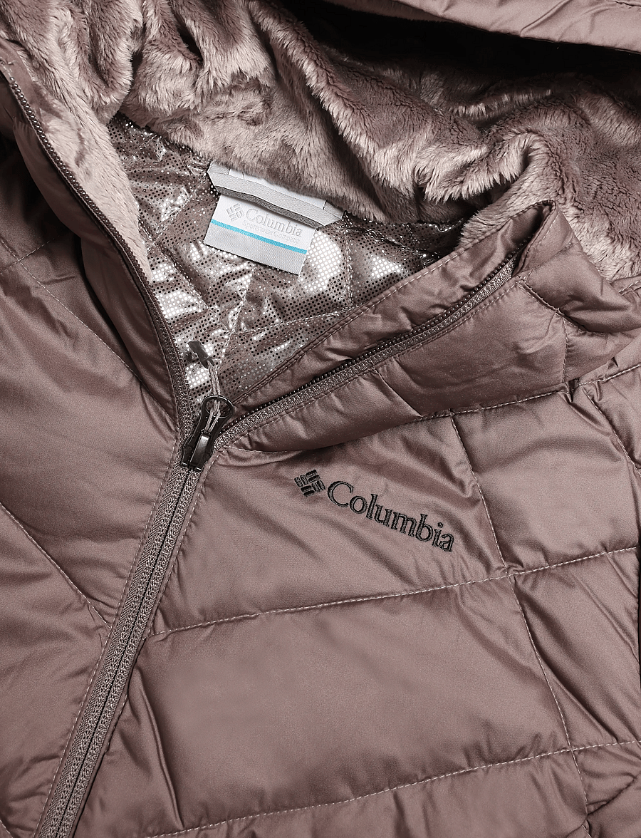 Columbia Sportswear - Heavenly Hooded Jacket - vinterjakker - iron - 2
