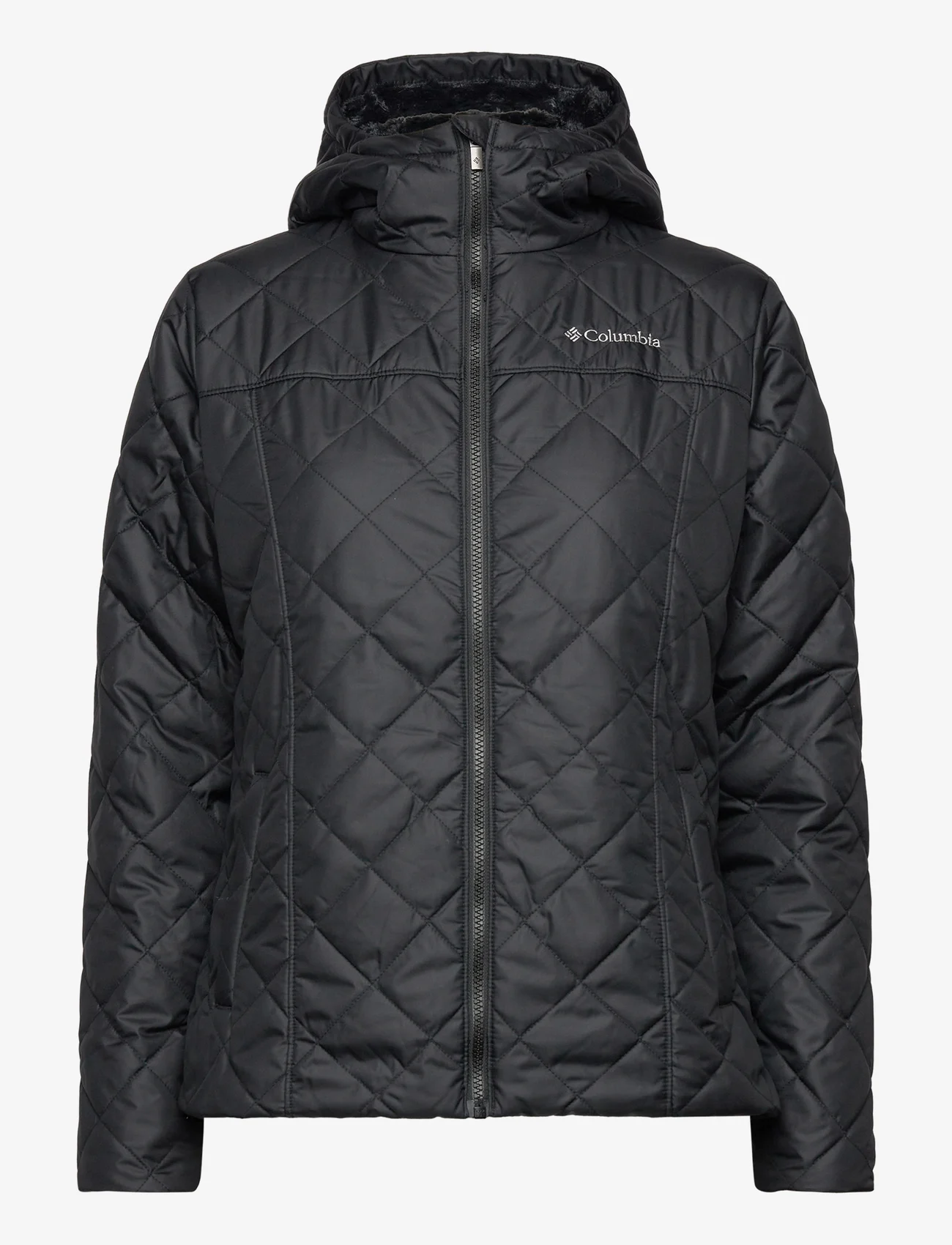 Columbia Sportswear - Copper Crest Hooded Jacket - forårsjakker - black - 0