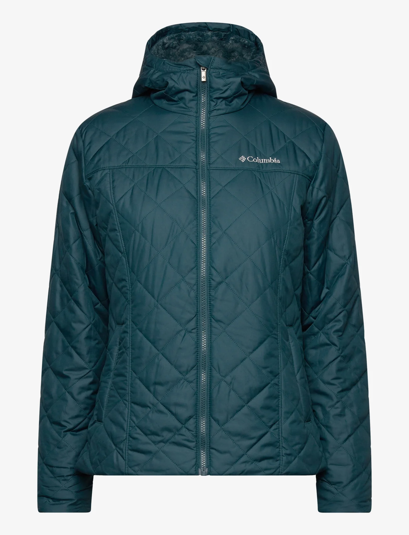 Columbia Sportswear - Copper Crest Hooded Jacket - pavasarinės striukės - night wave - 0