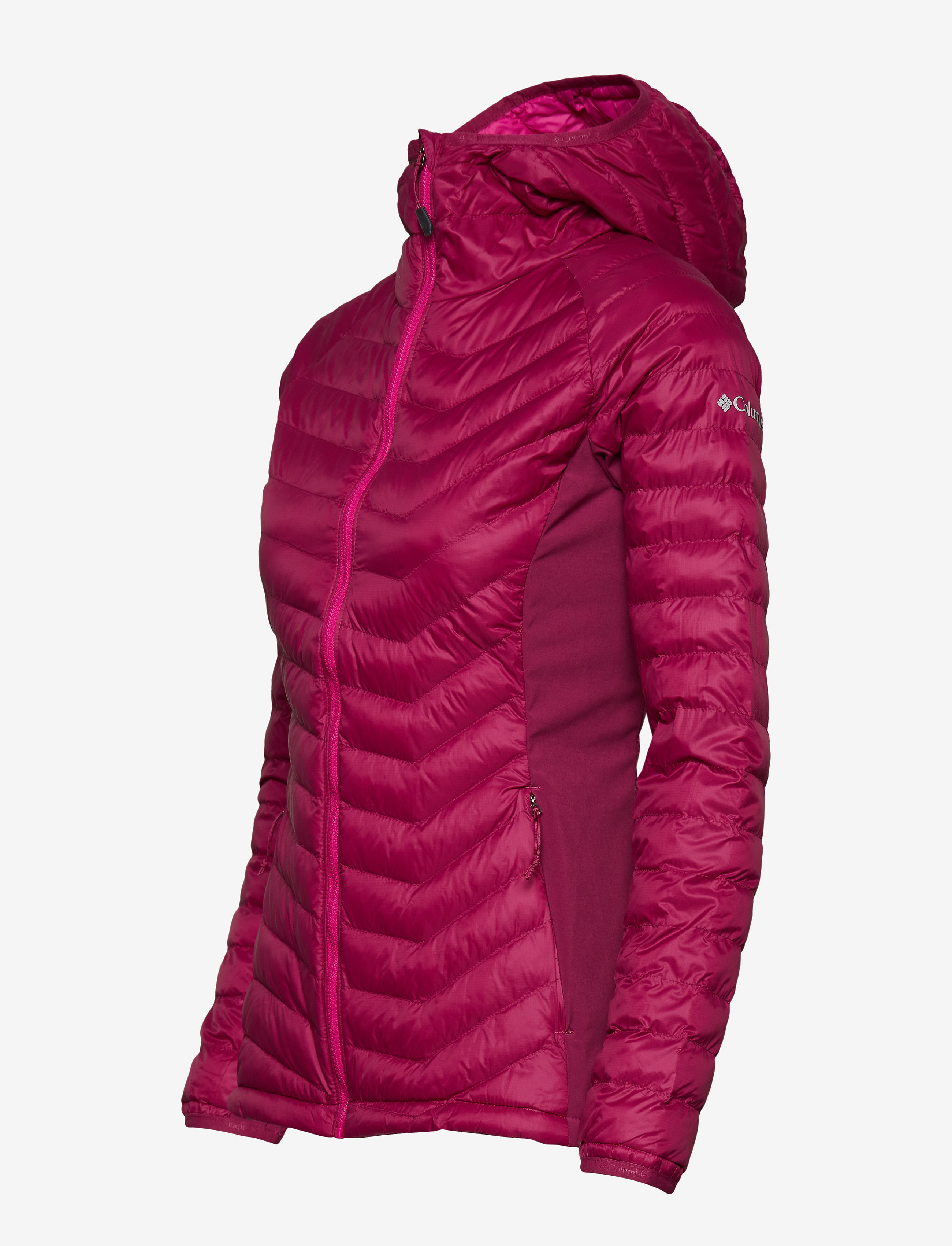 Columbia Sportswear - Powder Pass™ Hooded Jacket - wine berry - 3
