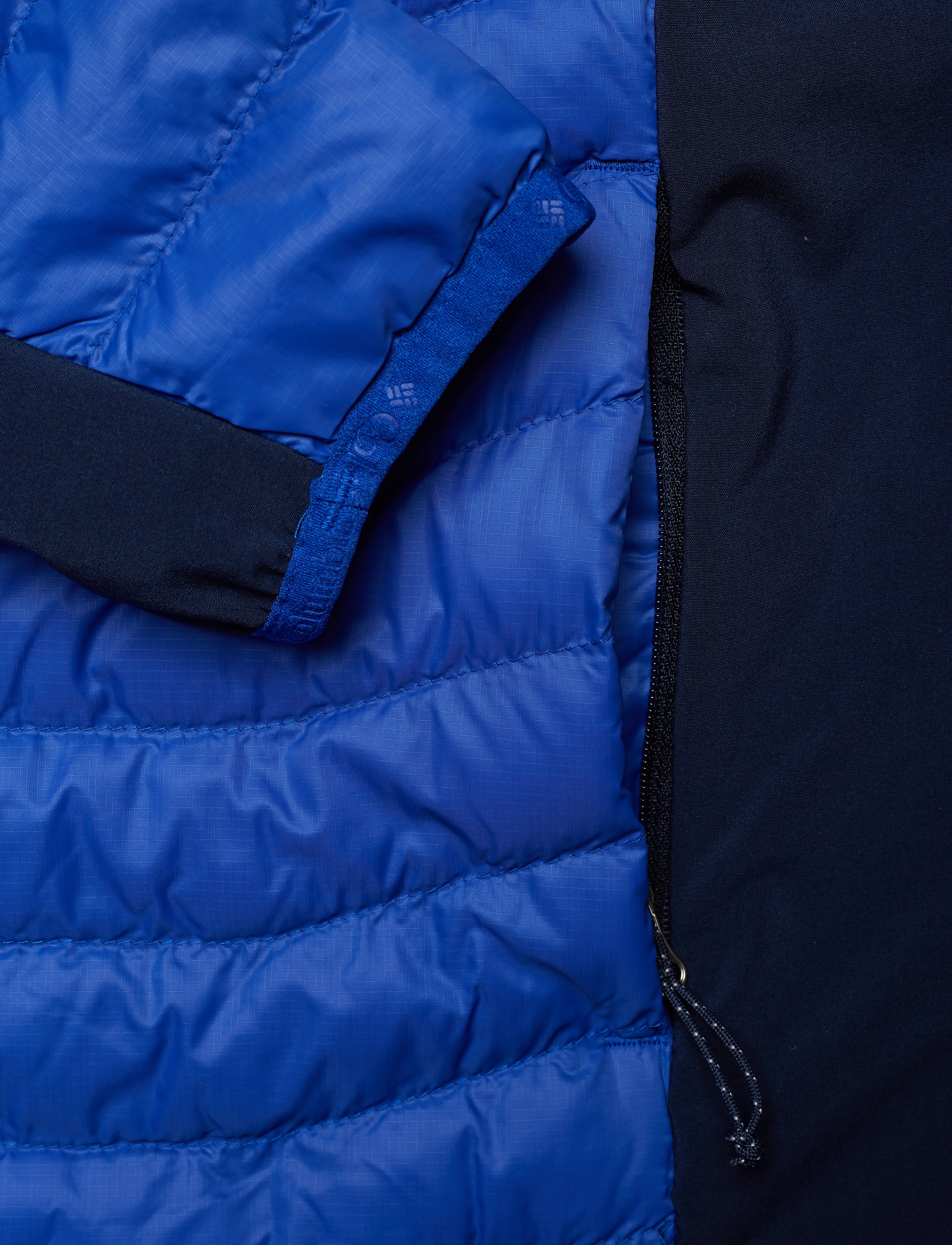 Columbia Sportswear - Powder Pass Hooded Jacket - azul, collegiat - 4