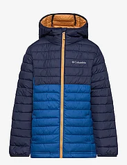 Columbia Sportswear - Powder Lite Boys Hooded Jacket - striukės su izoliacija - bright indigo, collegiate navy - 0