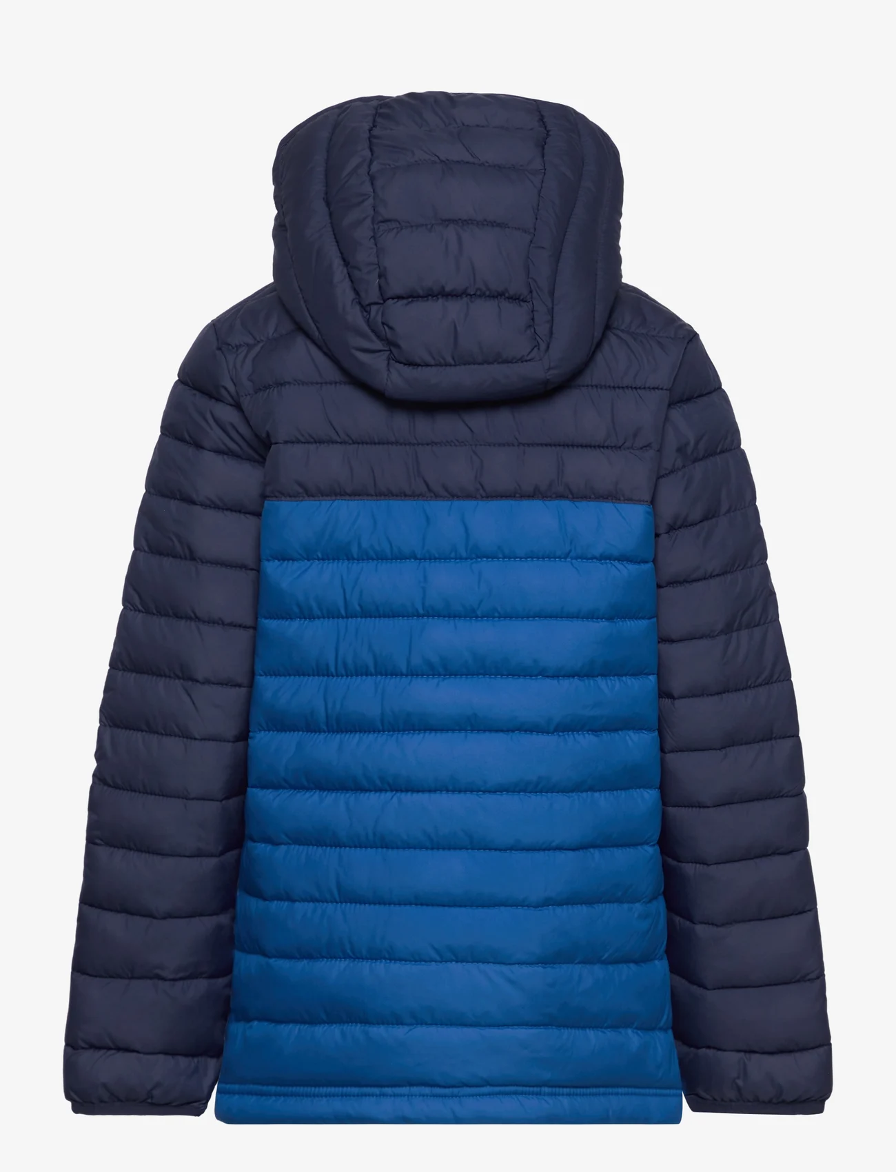Columbia Sportswear - Powder Lite Boys Hooded Jacket - insulated jackets - bright indigo, collegiate navy - 1