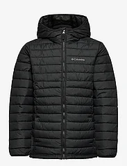 Columbia Sportswear - Powder Lite Boys Hooded Jacket - insulated jackets - black - 0