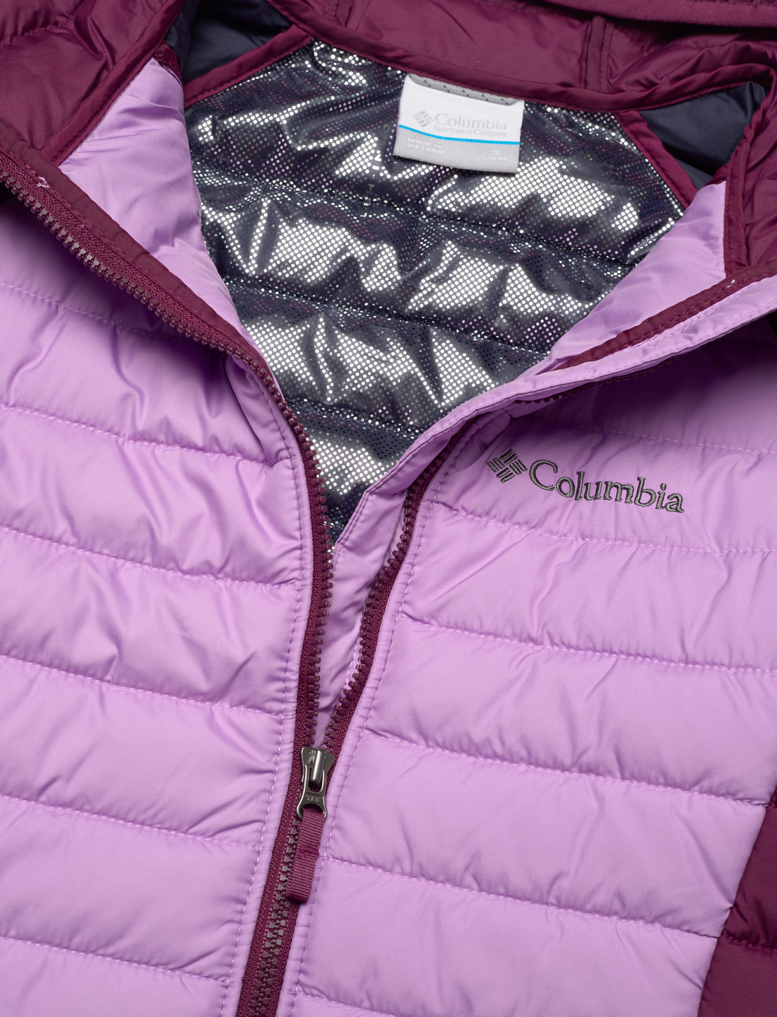 Powder Lite Girls Hooded Jacket