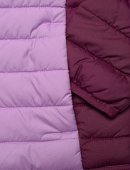 Columbia Sportswear - Powder Lite Girls Hooded Jacket - insulated jackets - gumdrop, marionberry - 3