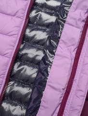 Columbia Sportswear - Powder Lite Girls Hooded Jacket - insulated jackets - gumdrop, marionberry - 4