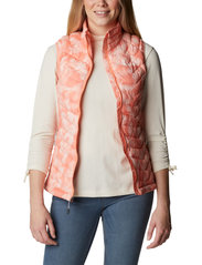 Columbia Sportswear - Powder Pass Vest - dunveste - coral reef typhoon blooms, coral reef - 6
