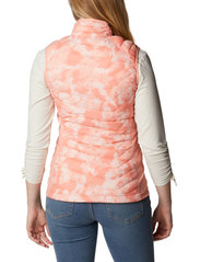 Columbia Sportswear - Powder Pass Vest - puffer vests - coral reef typhoon blooms, coral reef - 7