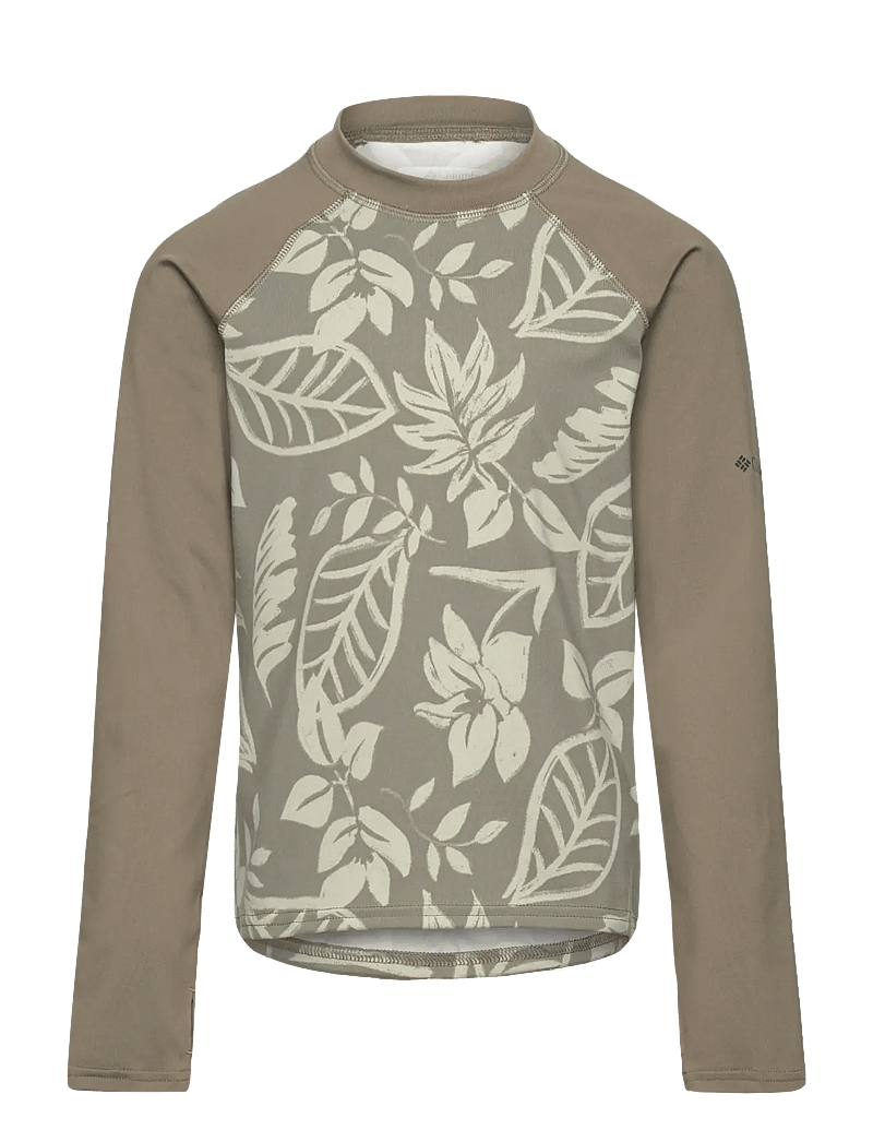 Columbia Sportswear - Sandy Shores Printed LS Sunguard - badtoppar - stone green pasteled tonal, stone green - 0