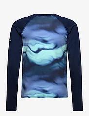 Columbia Sportswear - Sandy Shores Printed LS Sunguard - kesälöytöjä - coll navy undercurrent, coll navy - 1