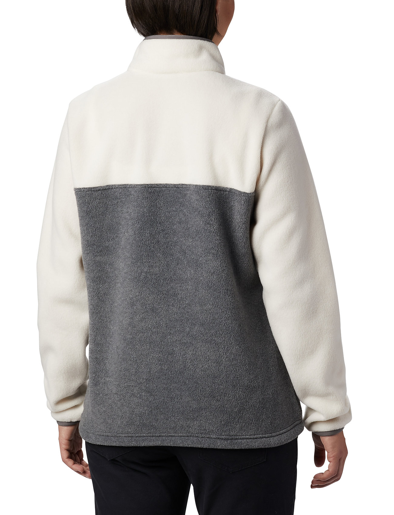 Columbia Sportswear - Benton Springs 1/2 Snap Pullover - city grey heather, chalk - 3