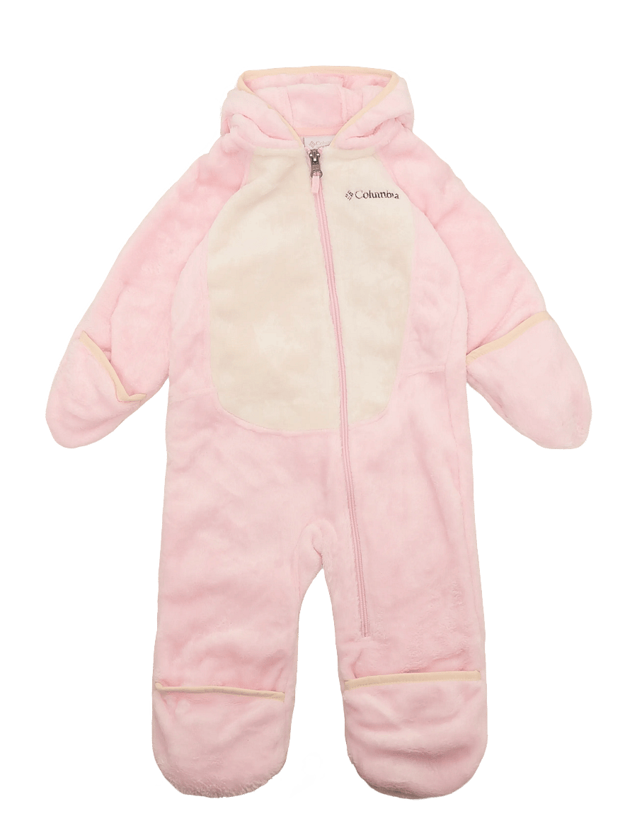 Columbia Sportswear - Foxy Baby Sherpa Bunting - flyverdragter - satin pink, chalk - 0