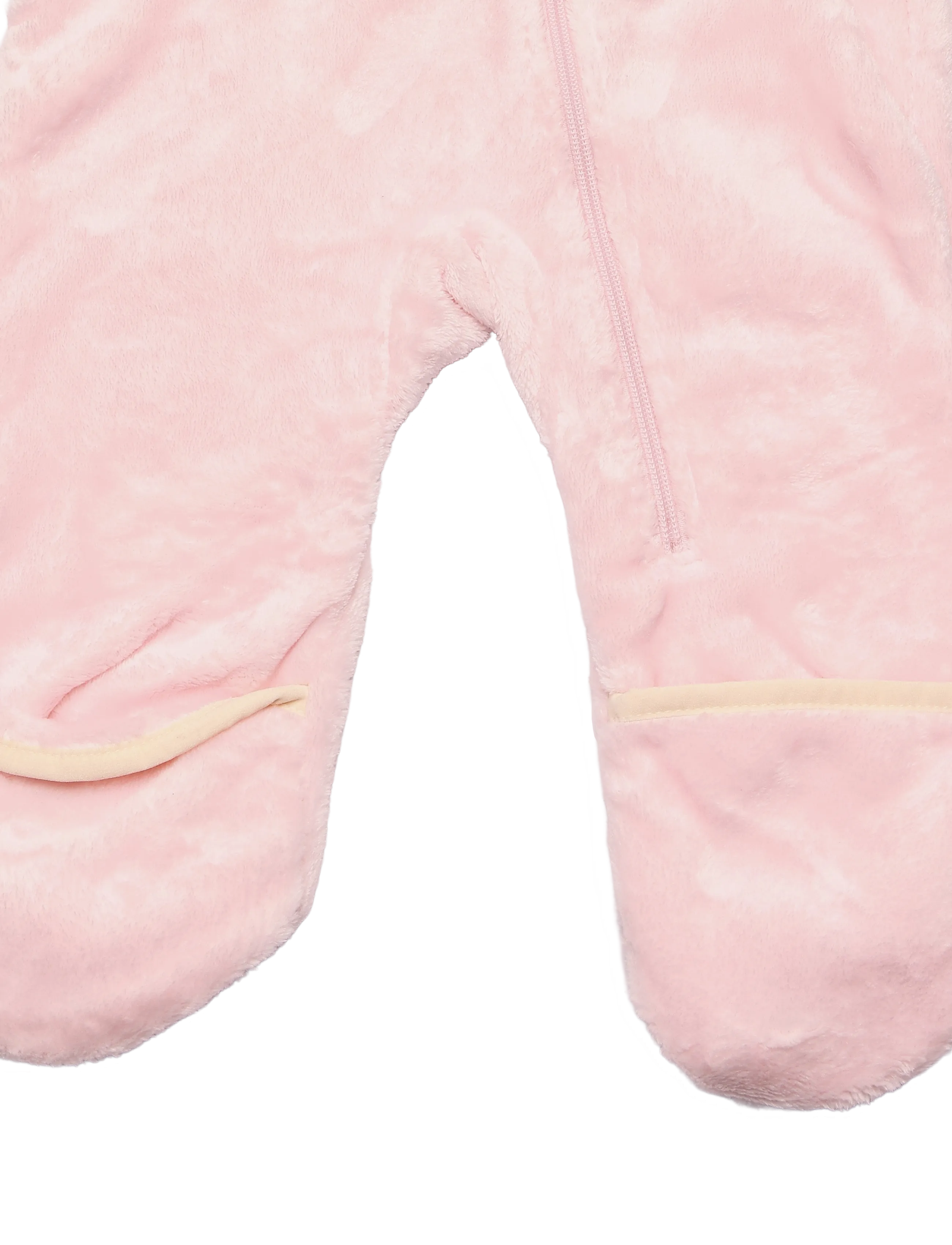 Columbia Sportswear - Foxy Baby Sherpa Bunting - outerwear - satin pink, chalk - 2
