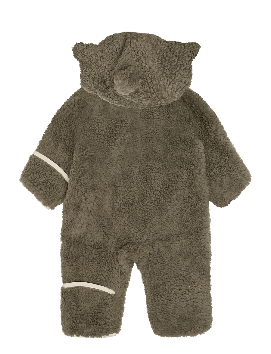 Columbia Sportswear - Foxy Baby Sherpa Bunting - overalls - stone green, chalk - 1