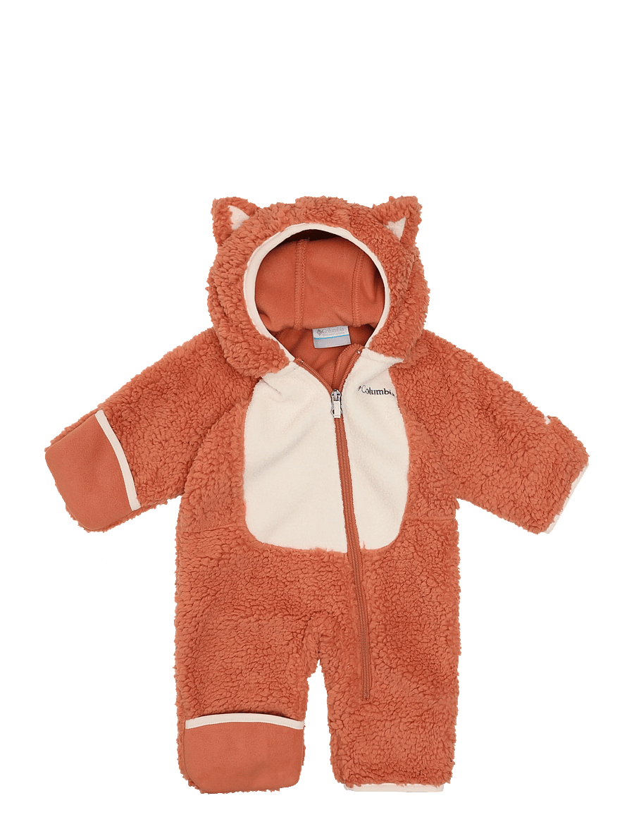 Columbia Sportswear - Foxy Baby Sherpa Bunting - kombinesoonid - teak brown, chalk - 0