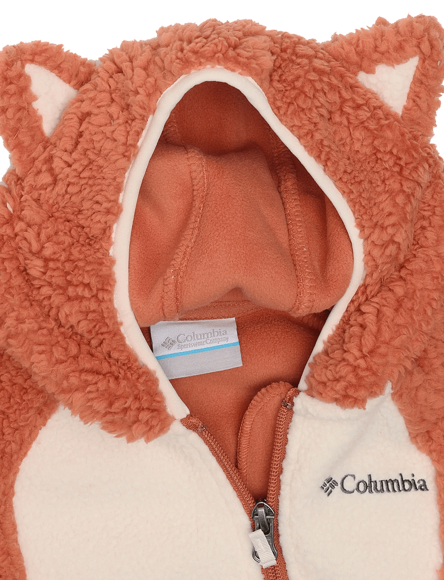 Columbia Sportswear - Foxy Baby Sherpa Bunting - kombinesoonid - teak brown, chalk - 2