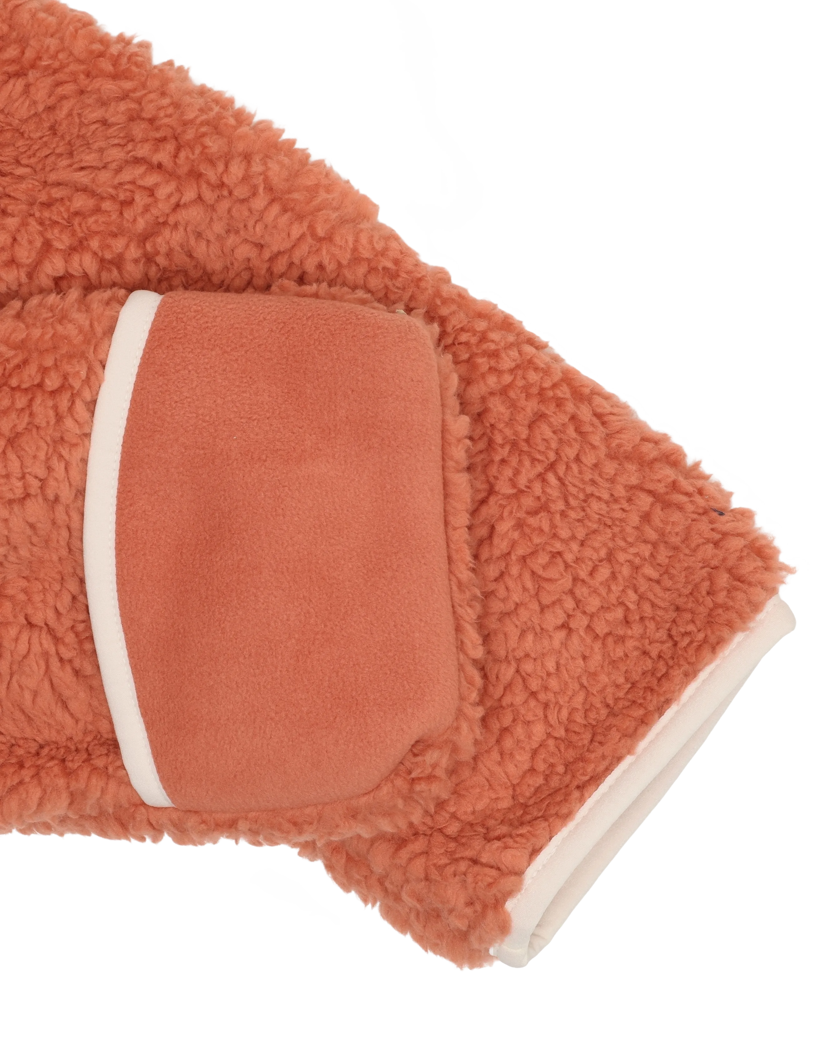 Columbia Sportswear - Foxy Baby Sherpa Bunting - kombinesoonid - teak brown, chalk - 3
