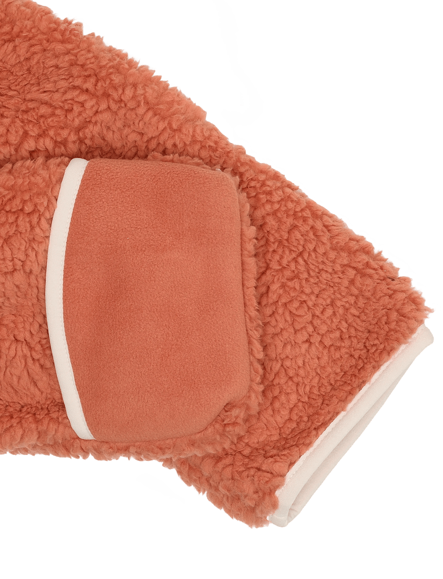 Columbia Sportswear - Foxy Baby Sherpa Bunting - kombinesoonid - teak brown, chalk - 3