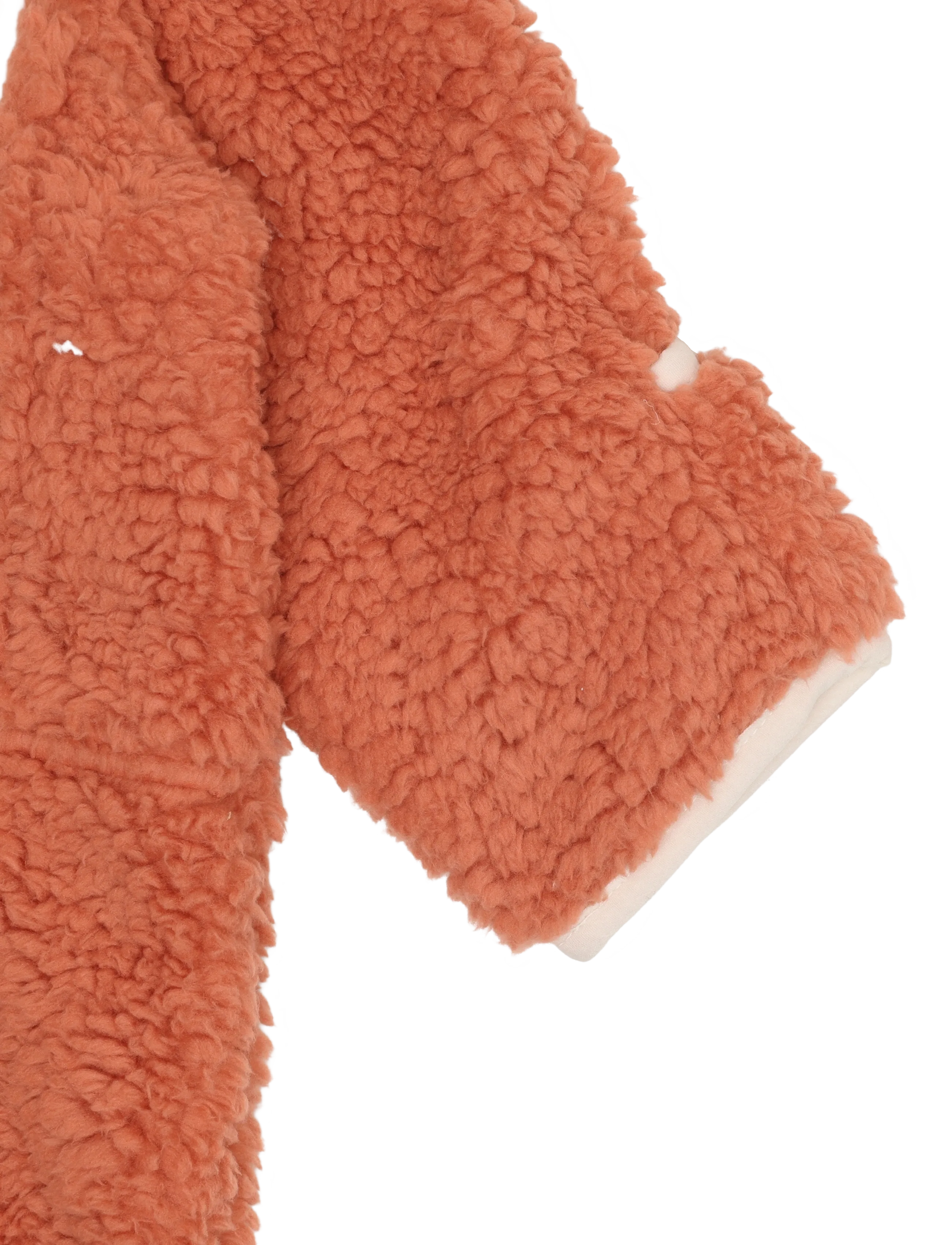 Columbia Sportswear - Foxy Baby Sherpa Bunting - kombinesoonid - teak brown, chalk - 4
