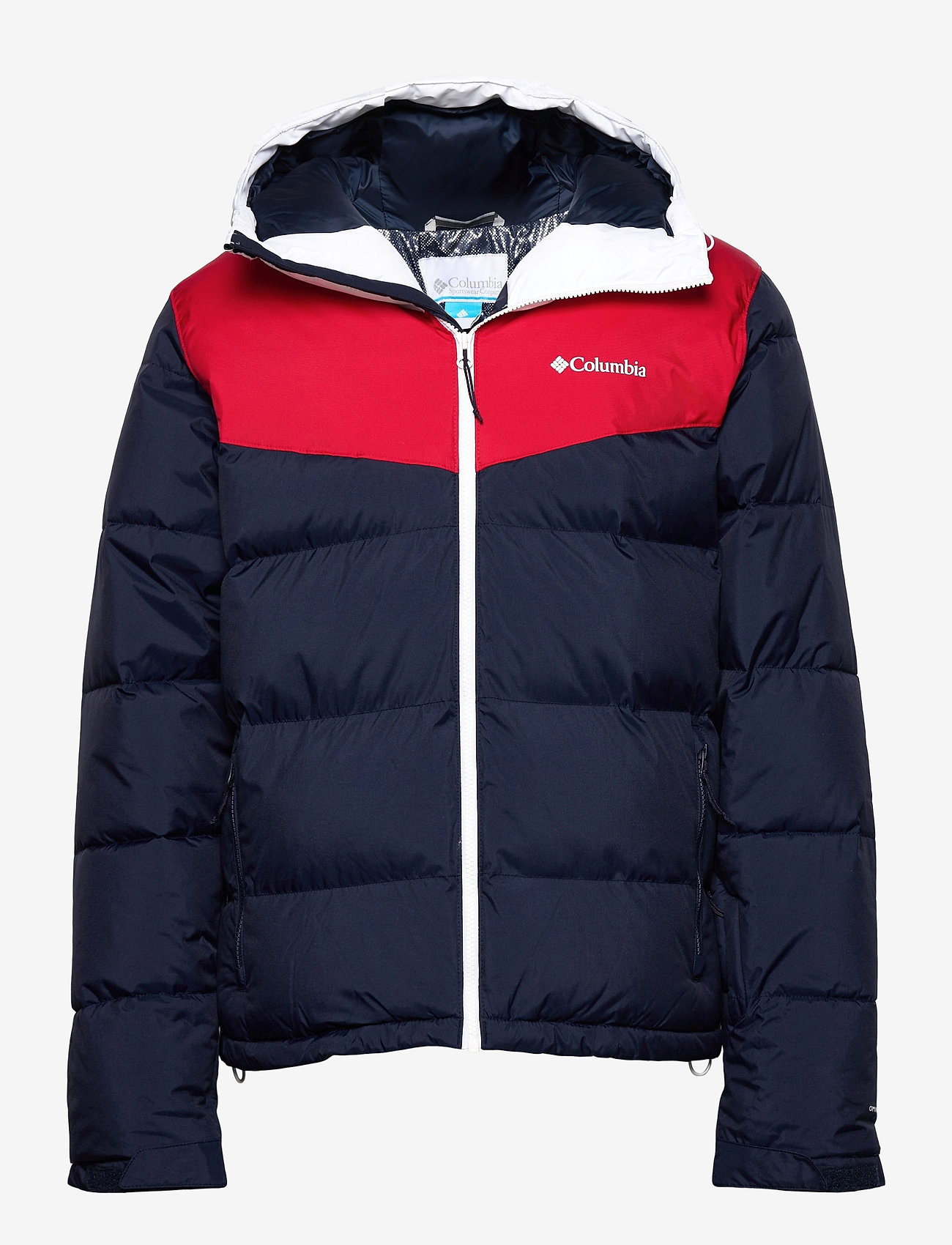 Columbia Sportswear - Iceline Ridge Jacket - collegiate navy, mountain red, white - 0