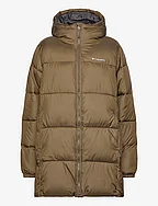 Puffect Mid Hooded Jacket - OLIVE GREEN