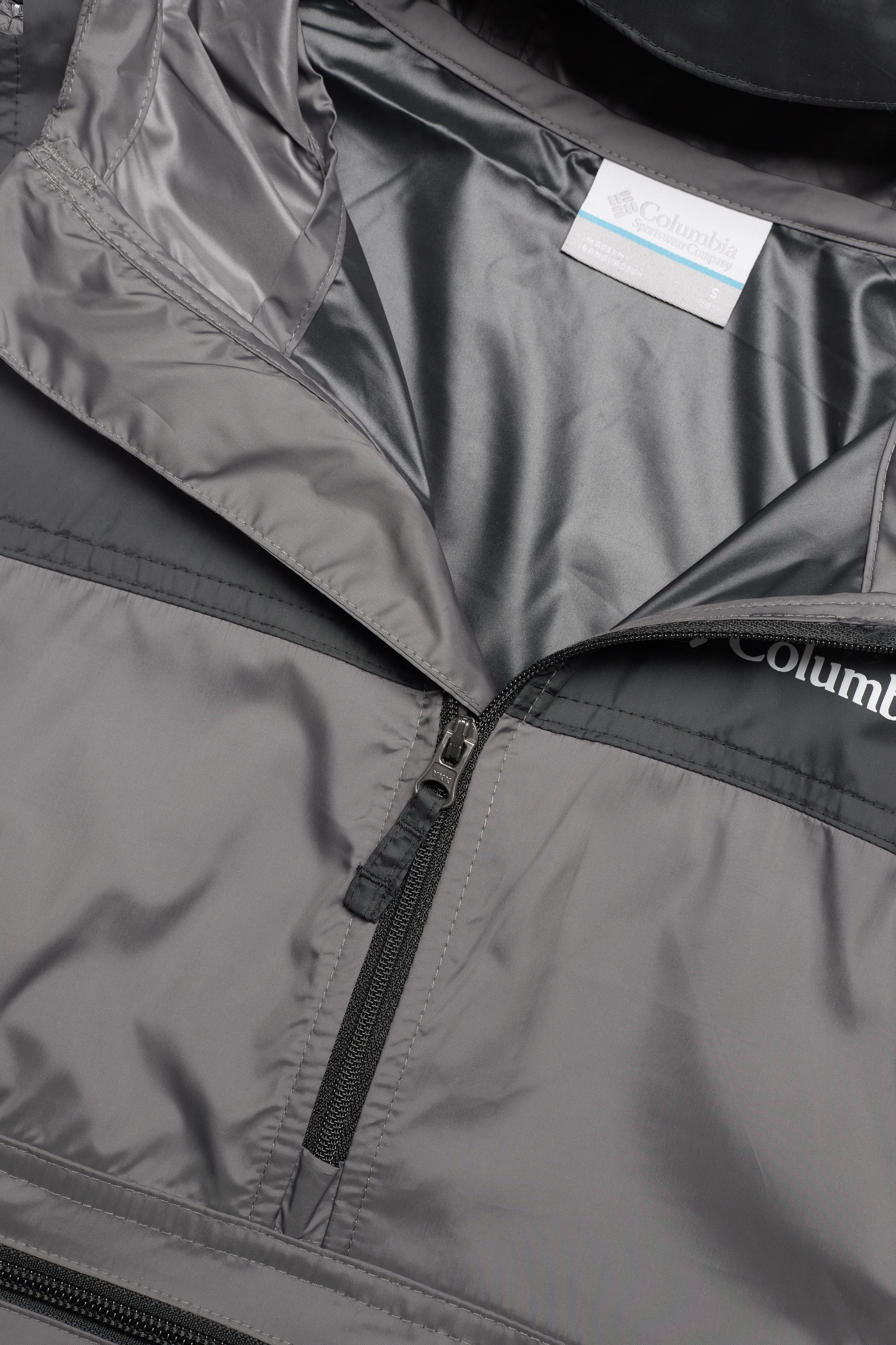 Columbia Sportswear - Bloomingport Windbreaker - city grey, black - 2