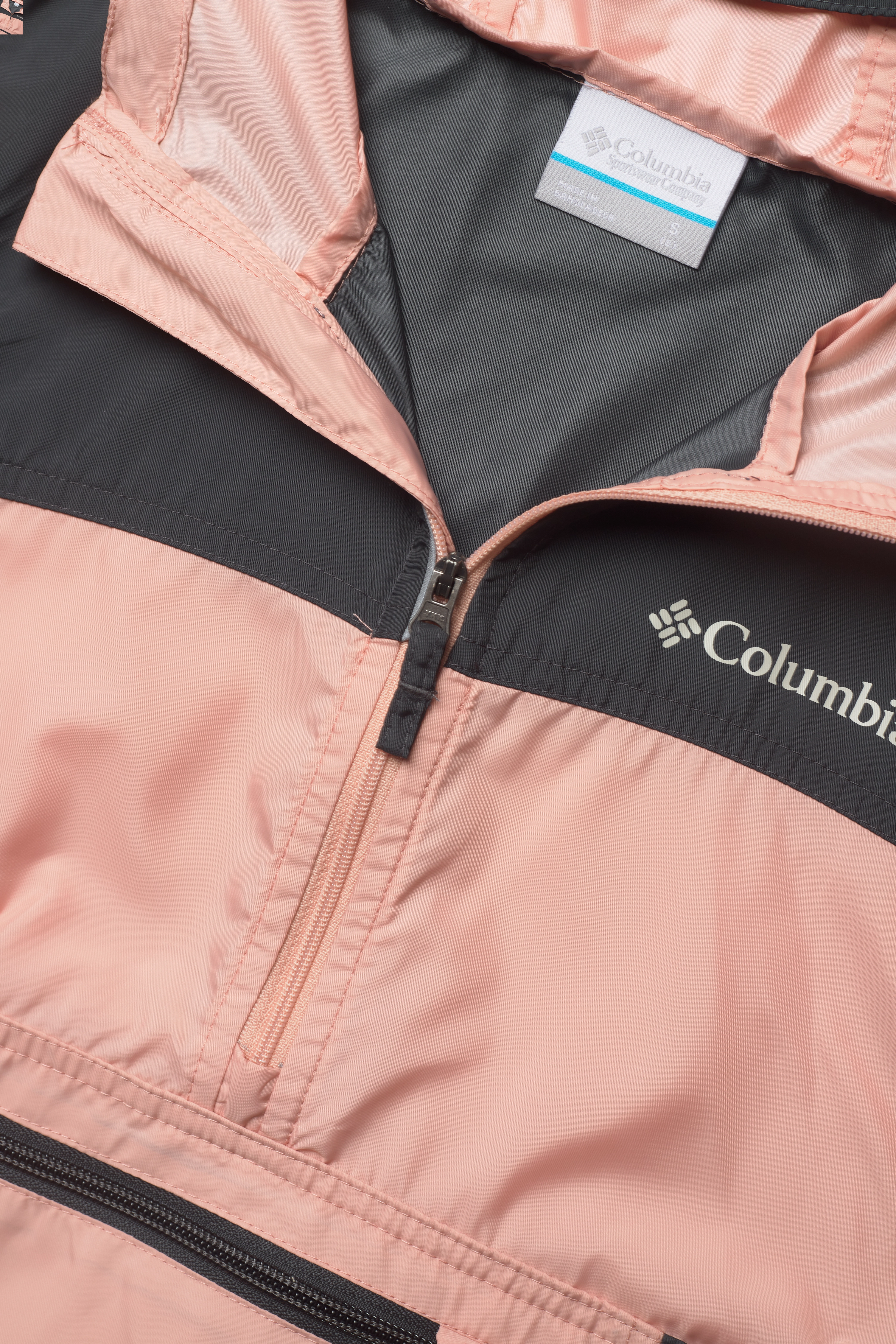 Columbia Sportswear - Bloomingport Windbreaker - faux pink, shark - 2