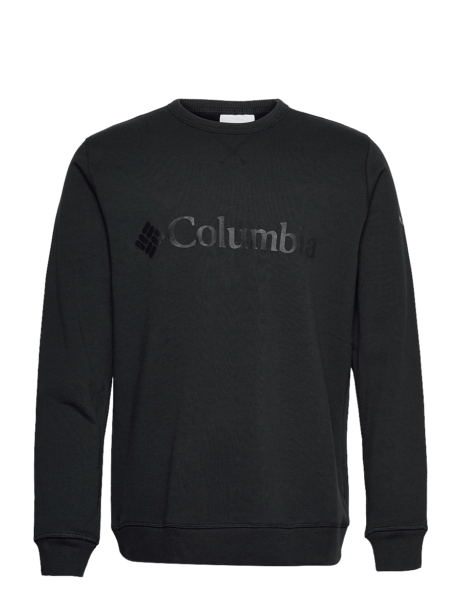Columbia Sportswear - M Columbia Logo Fleece Crew - black puff logo - 0