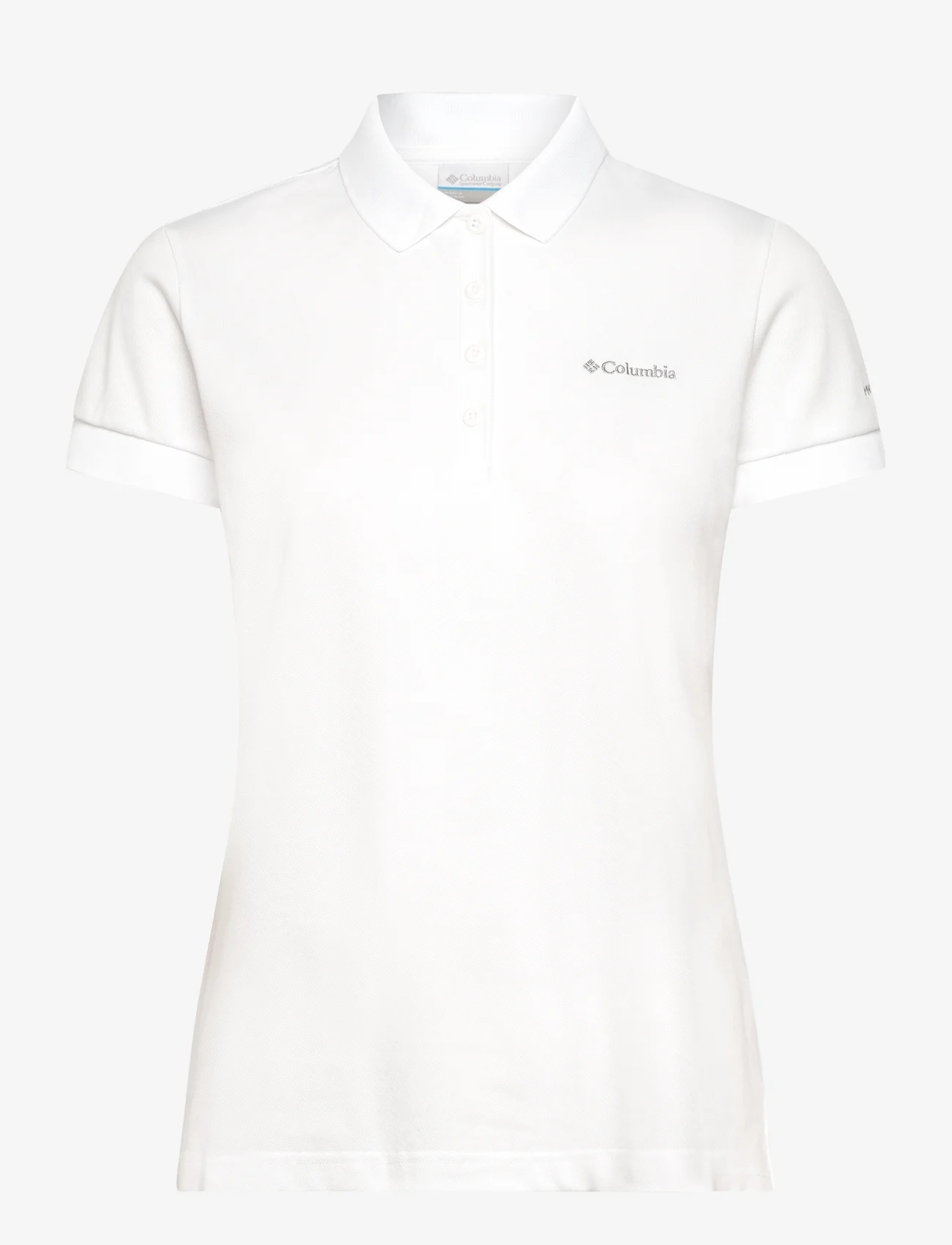 Columbia Sportswear - Lakeside Trail Solid Pique Polo - polo marškinėliai - white - 0