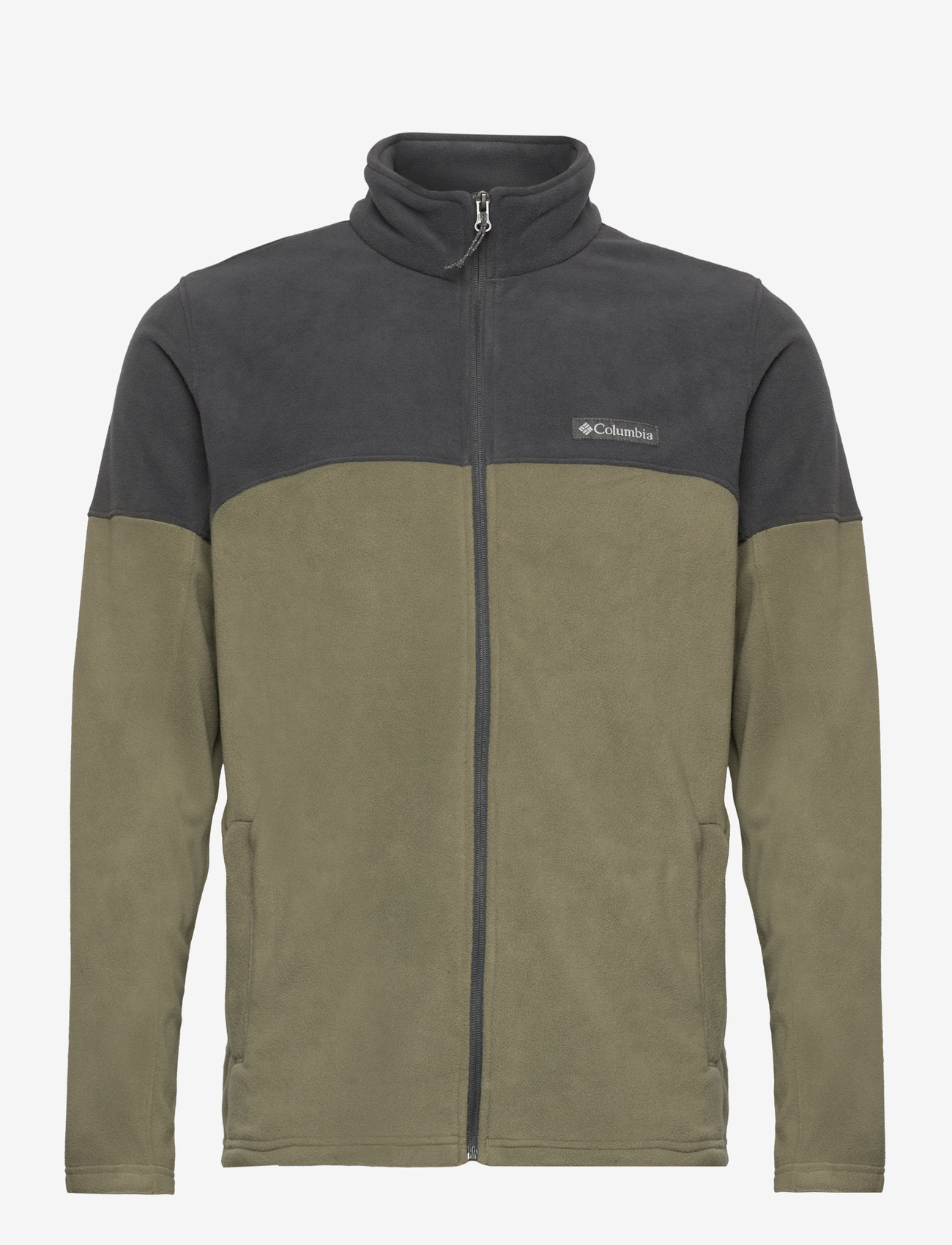 Columbia Sportswear - Basin Trail III Full Zip - fleece & mellanlager - stone green, shark - 0